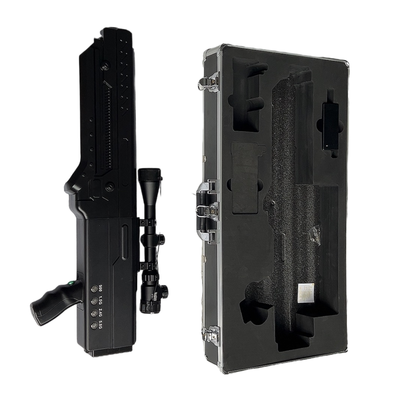  芝罘手持便携式枪型低空防御反制四通道A型