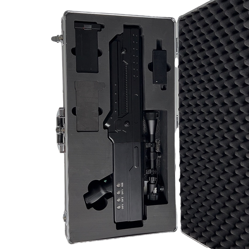  芝罘手持便携式枪型低空防御反制四通道B型