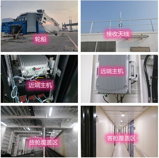  芝罘海上游轮轮船渔船覆盖案例